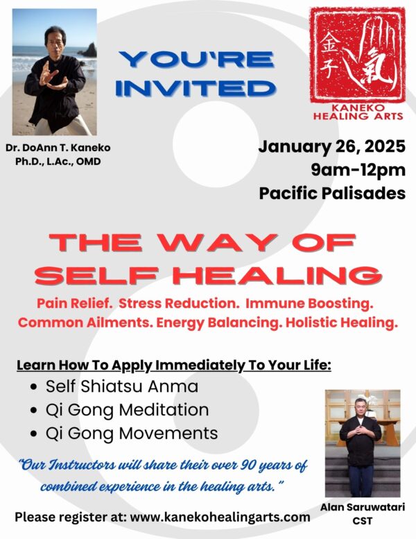 Sunday, January 26 | The Way of Self Healing